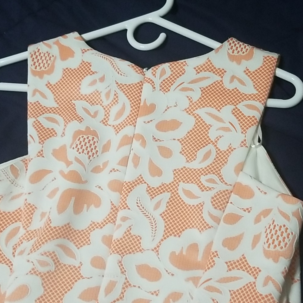 Peach dress